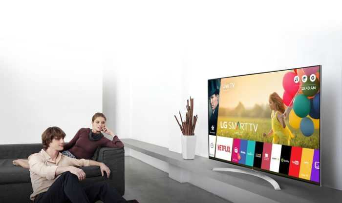 Сброс настроек телевизора LG до заводских параметров