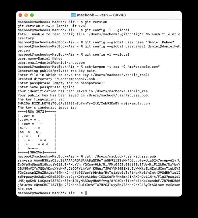 Удаление установленного через Homebrew git