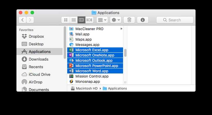 Как найти и удалить все компоненты Microsoft Office