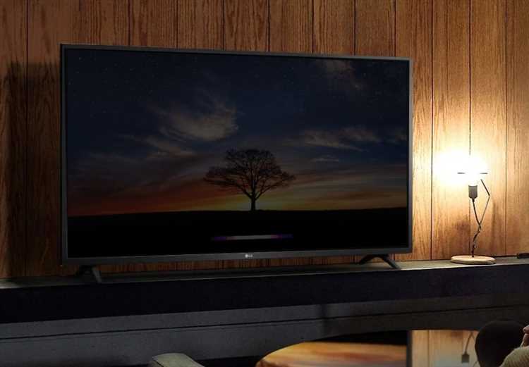 Проверка информации через меню телевизора LG