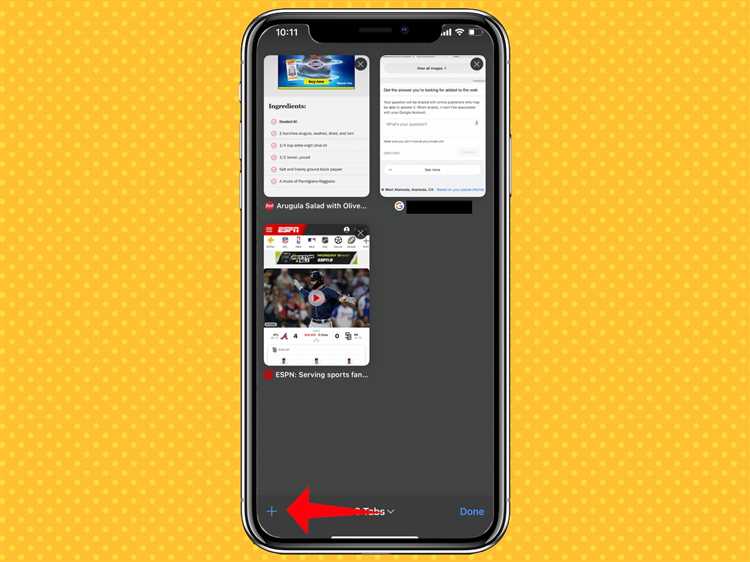 Как переключаться между вкладками в стопке в Safari на iOS 15