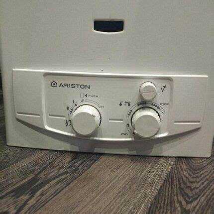 Как включить газовую колонку ariston