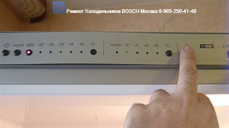 Как включить холодильник bosch после разморозки