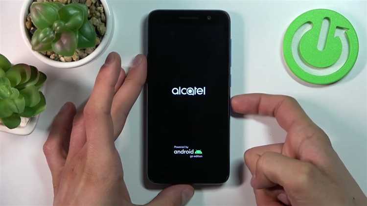 Восстановление значков через сброс настроек телефона Alcatel