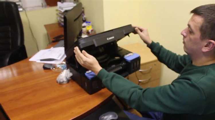 Инициализация и первичная проверка печати после замены