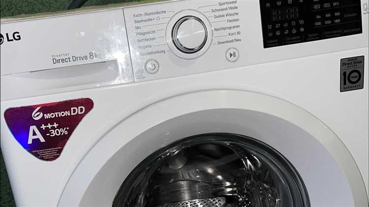Как измерить высоту стиральной машины LG без крышки?