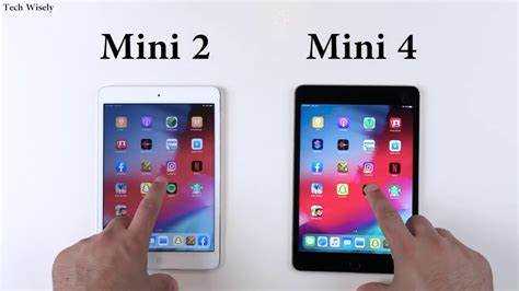 Сравнение веса iPad Mini 2 с другими моделями планшетов