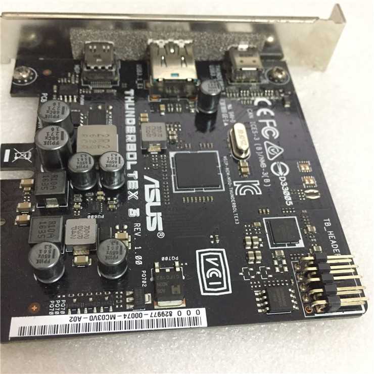 Настройка BIOS для работы с Asus ThunderboltEX 3