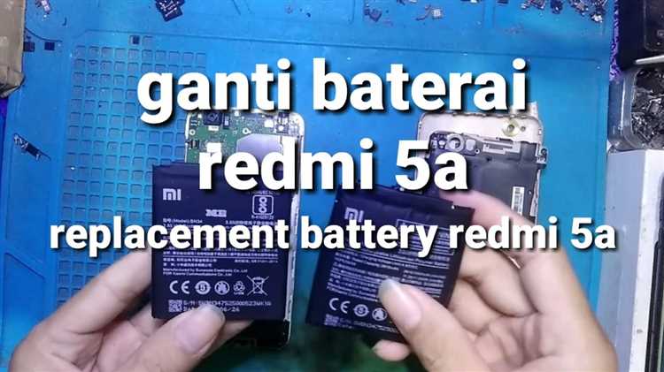 Какие признаки указывают на необходимость замены батареи в Xiaomi Redmi 5A