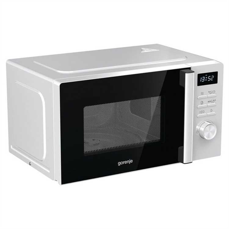 Выбор правильного режима работы микроволновки Gorenje MO20A3W