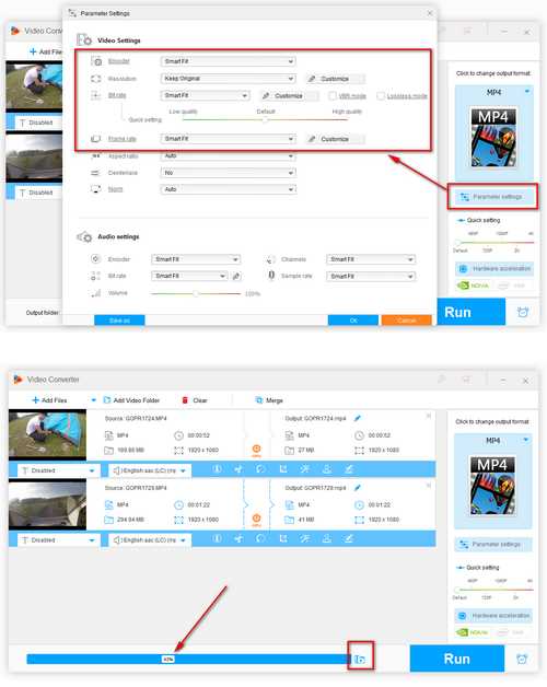 Использование приложения GoPro Quik для передачи файлов