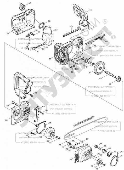Как снять цепь с электропилы makita uc4530a