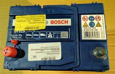 Как узнать дату производства аккумулятора bosch
