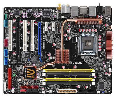 Поддержка процессоров Intel Pentium и Celeron на Asus P5K
