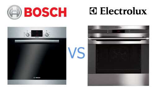 Как выбрать между функциональностью и простотой в духовых шкафах Bosch и Electrolux