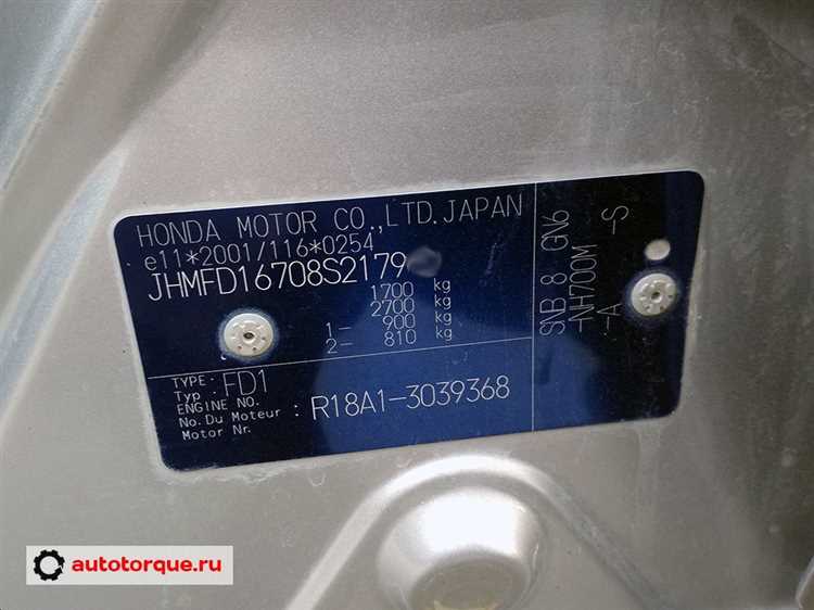 На каких годах выпуска и модификациях расположение номера отличается