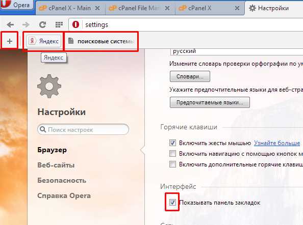 Где хранятся настройки opera