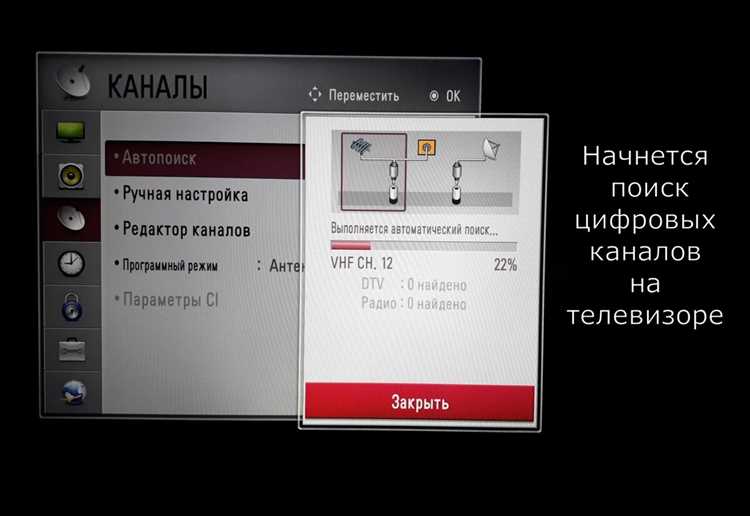 Сохранение списка каналов после настройки