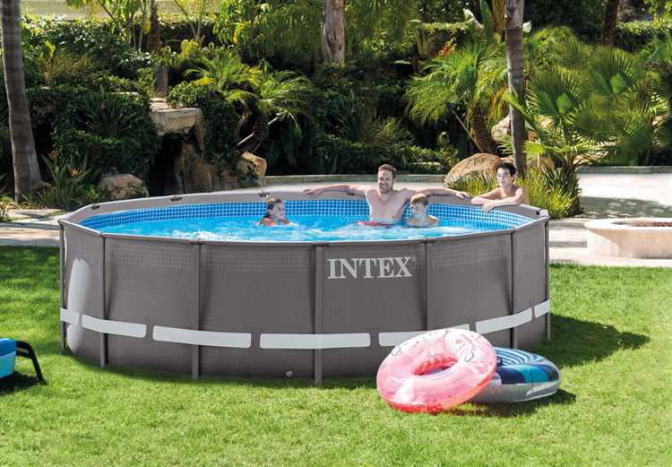Как сложить бассейн intex на зиму