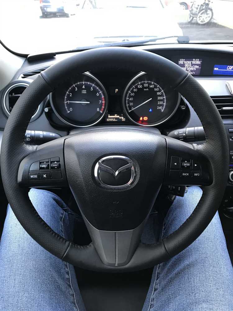 Как снять руль mazda 3 bl