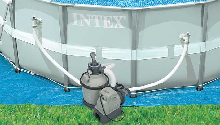 Уход и обслуживание насоса для бассейна Intex