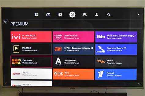 Использование Кинопоиска через встроенный браузер телевизора Hisense