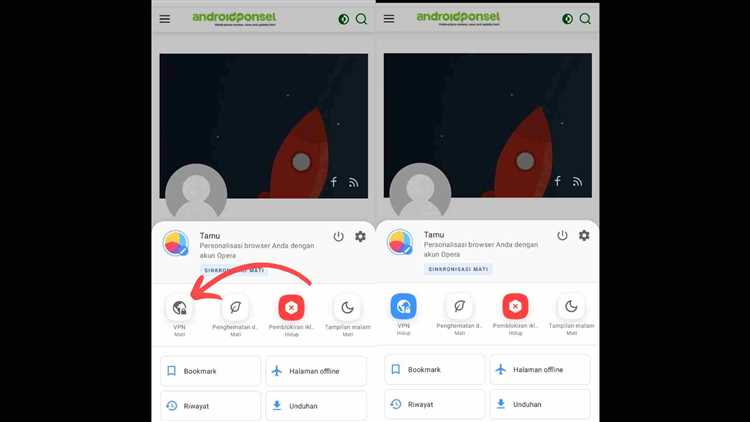 Решение проблемы с отключением VPN в Opera на Android