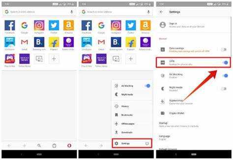 Как вернуть vpn в opera android