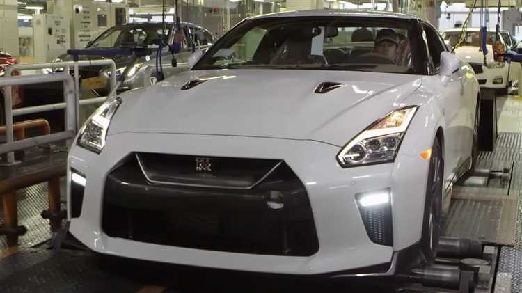 Изменения в дизайне экстерьера Nissan GTR 2025