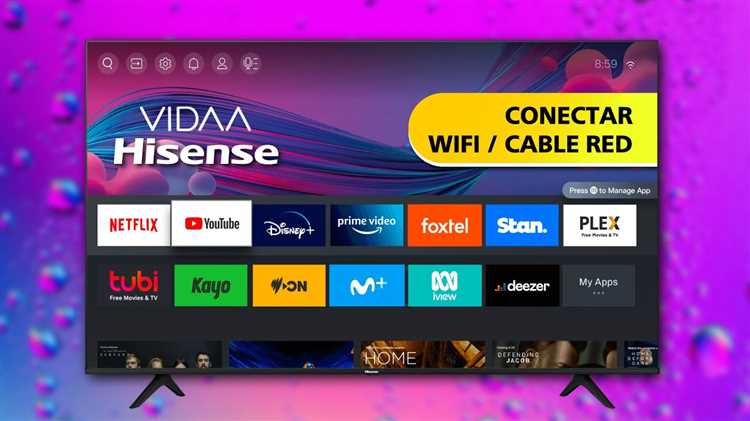 Проверка поддержки Wi-Fi и Ethernet в модели телевизора Hisense