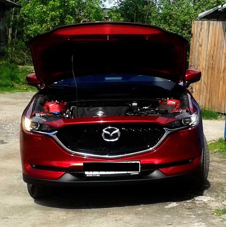 Как определить тип и расположение габаритных ламп на Mazda CX-5