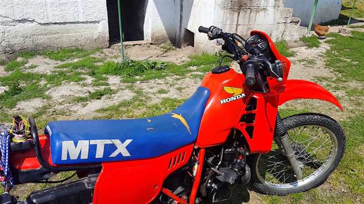 Маркировка двигателя Honda MTX 125: особенности