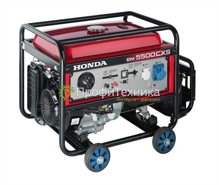 Какая средняя цена Honda EG5500CXS в 2025 году на российском рынке?