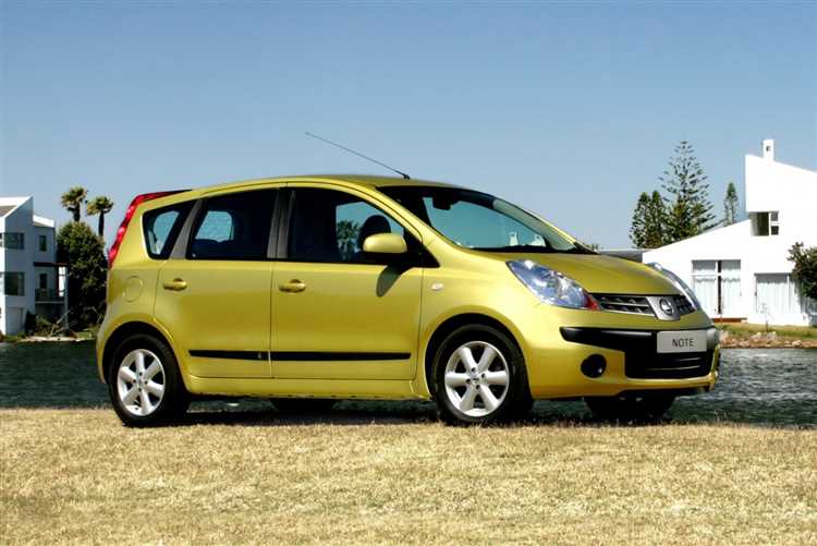 Разница в цене между комплектациями Nissan Note 2025 года