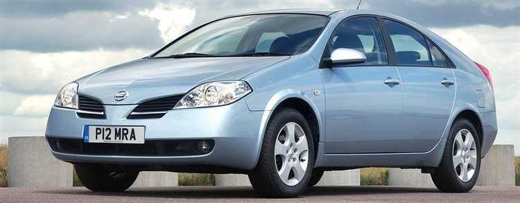Средняя стоимость Nissan Primera с разными типами двигателей