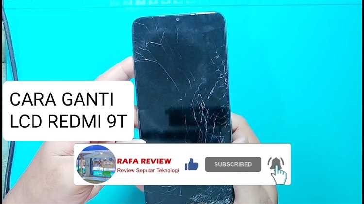 Какие признаки указывают на необходимость замены экрана Redmi 9T